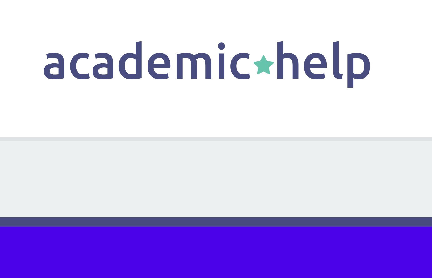 Academic Help