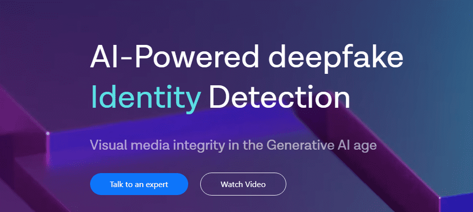 Sensity AI Identity Detection