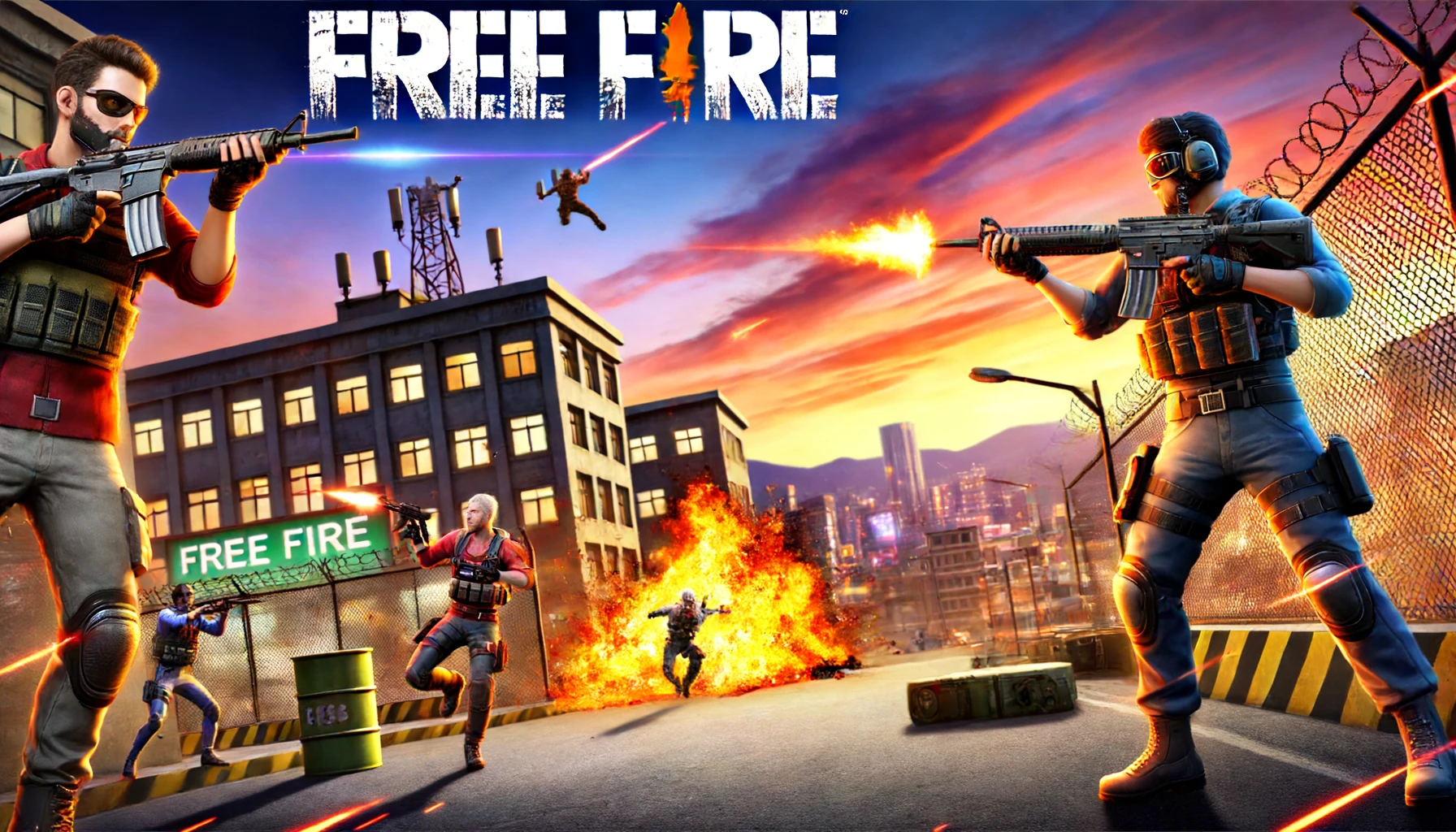 Will our hottest Free Fire Image raise your temperature ?