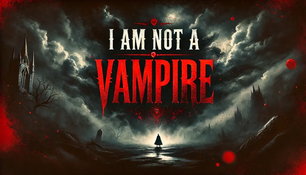 I am Not a Vampire