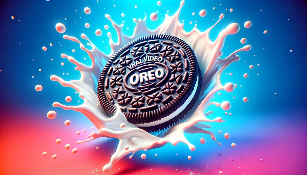 Oreo Biscuit Viral Video