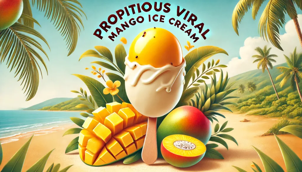 Propitious Viral Mango Ice Cream