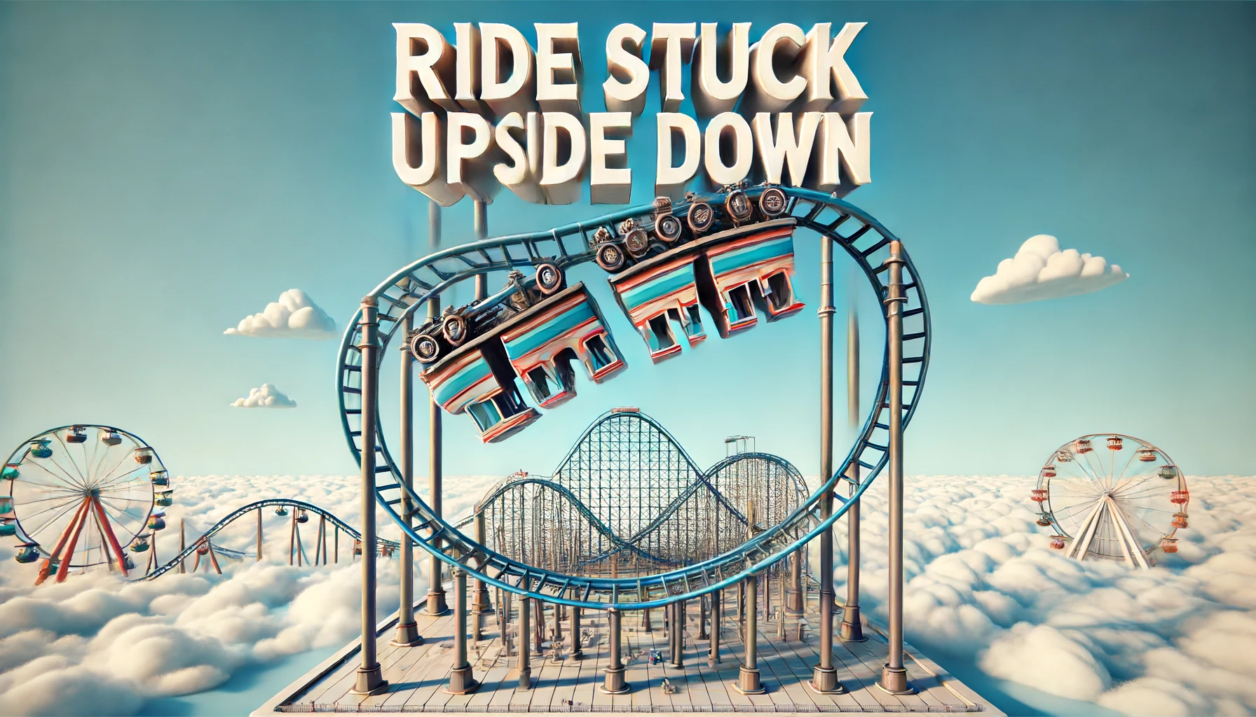 RIDE STUCK UPSIDE DOWN