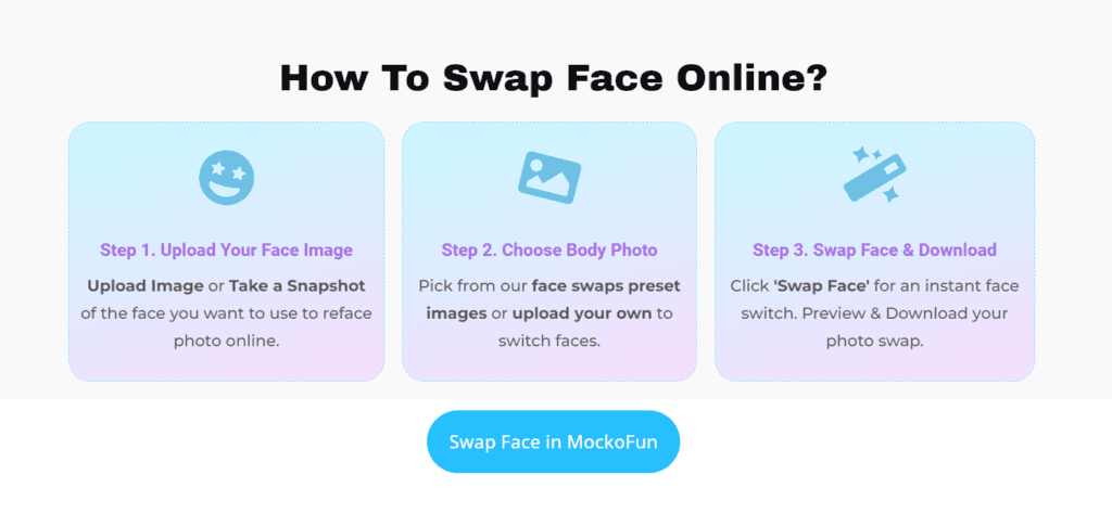 how to swap face online