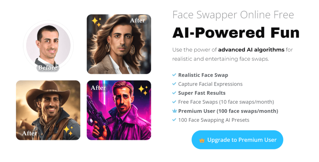 AI Powered Face Swap Fun