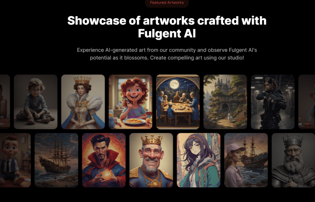 Artworks Crafted with Fulgent AI