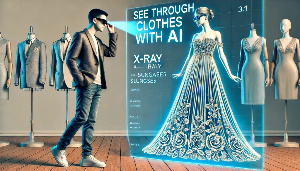 See Through Clothes AI  X-Ray