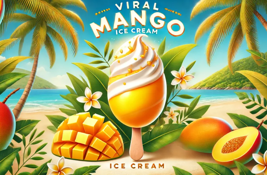 Viral Mango Ice Cream