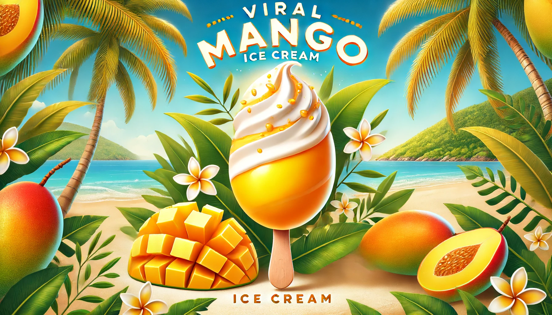 Viral Mango Ice Cream