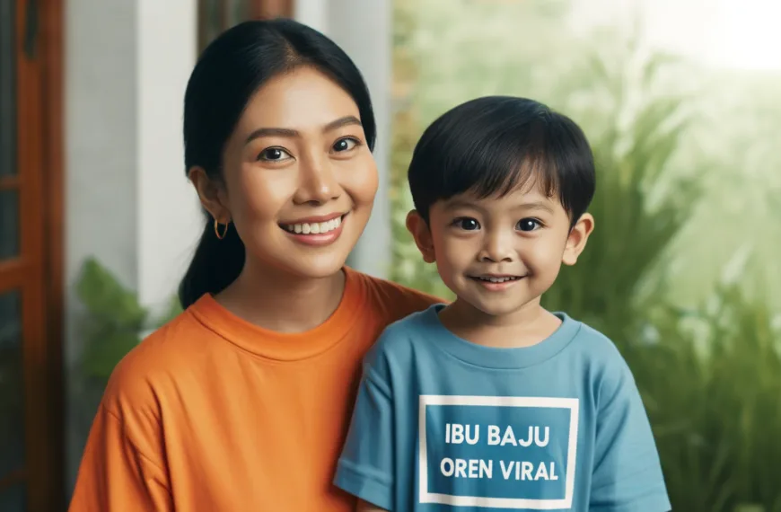 Ibu Baju Oren Viral: The Story of a Mom Influencer in an Orange Shirt Ibu Baju Oren Viral