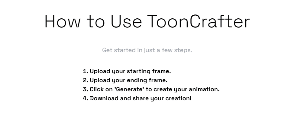 How to Use ToonCrafter