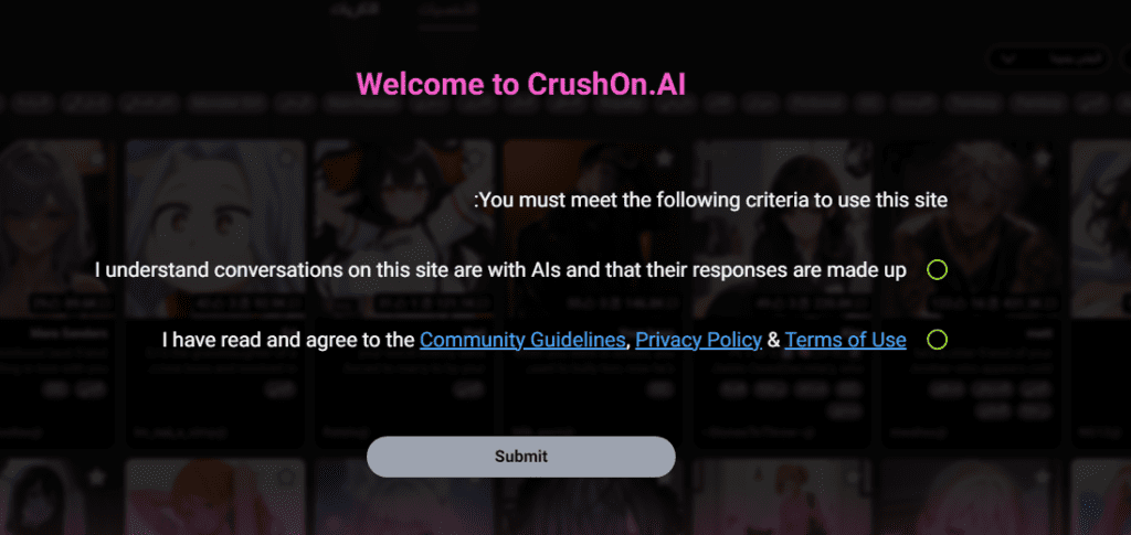 Welcome to CrushOn.AI