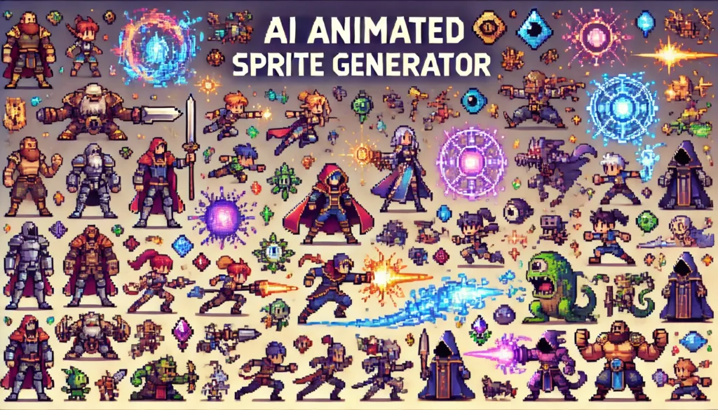 AI Animated Sprite Generator