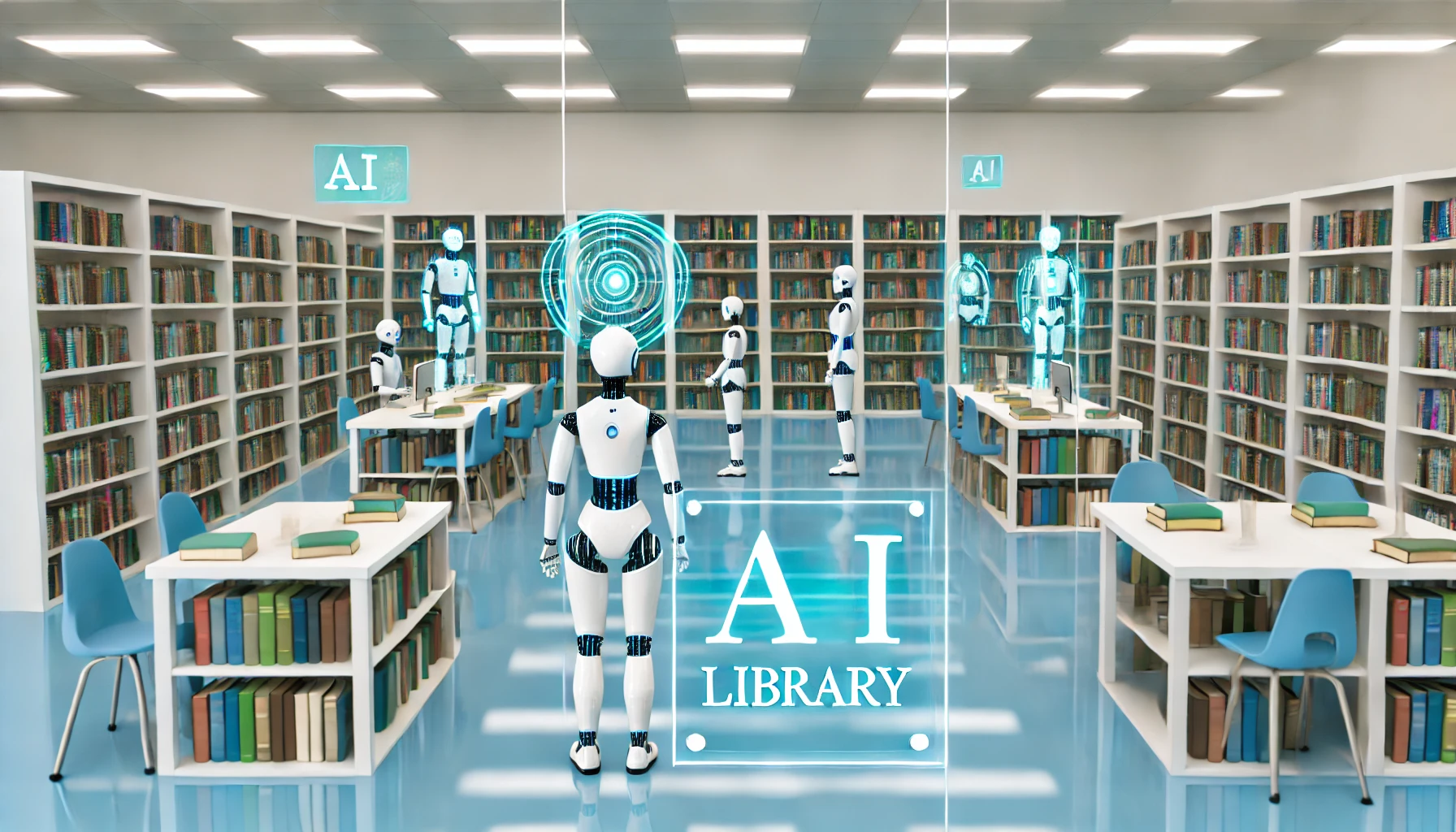 The Modern AI Library: Where Robots and Books Unite