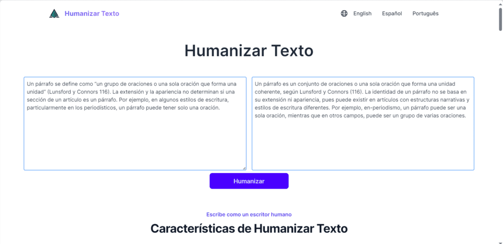 Humanizar Texto AI