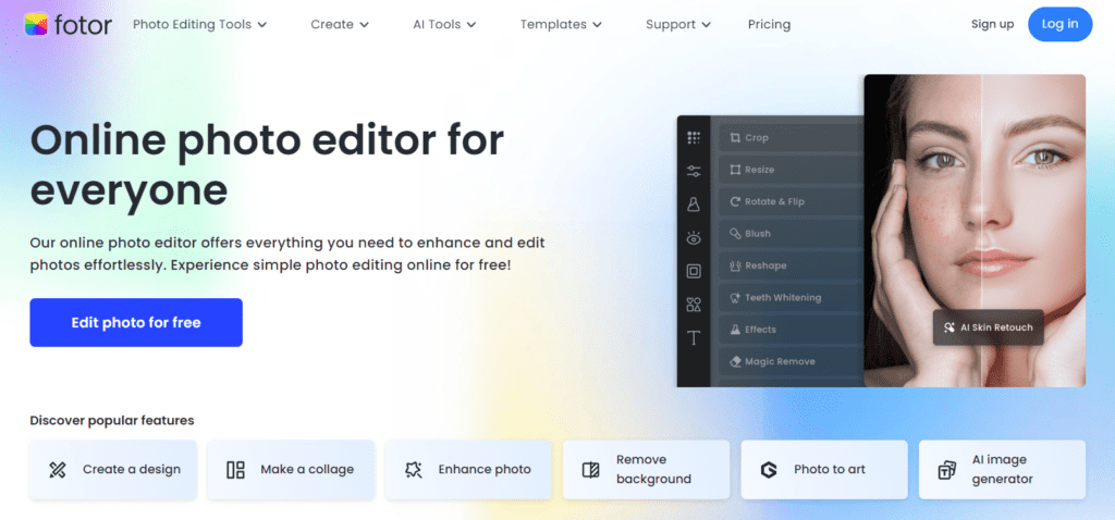Fotor AI Editor