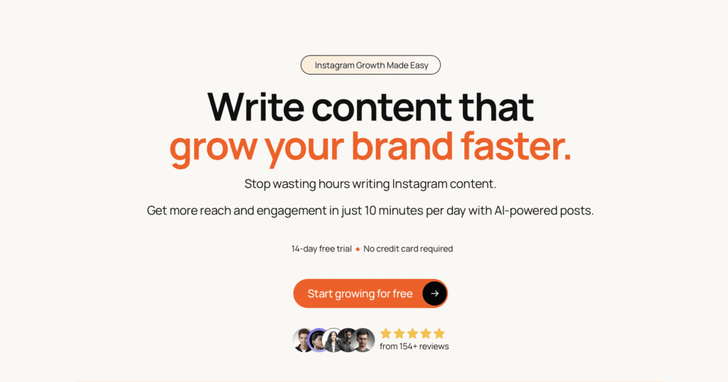 write content that grow your brand faster