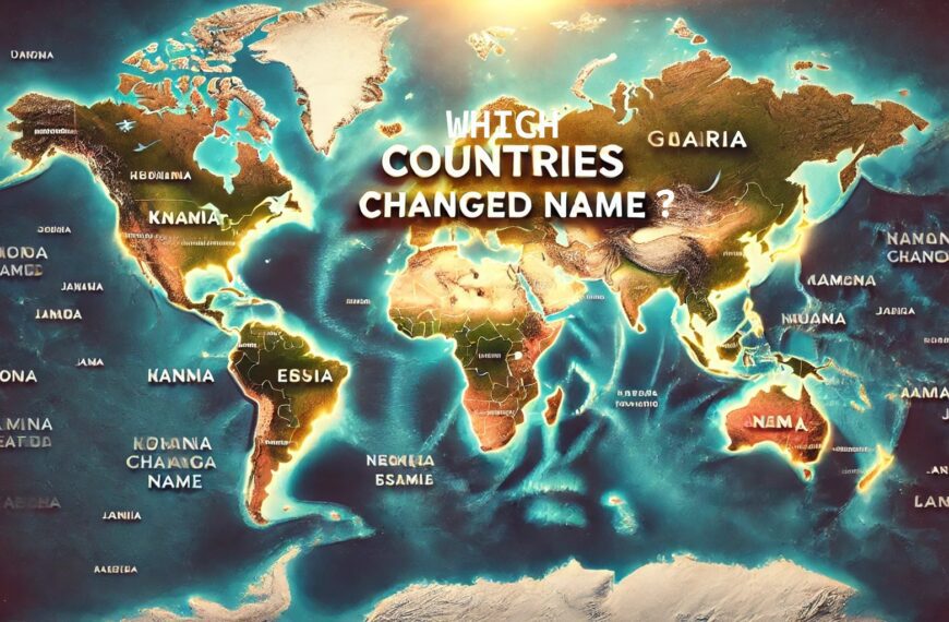 Countries Changed Name