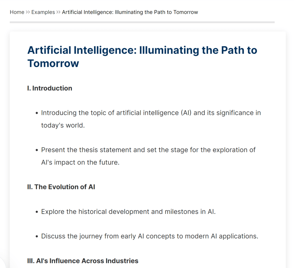 Artificial Intelligence Essay