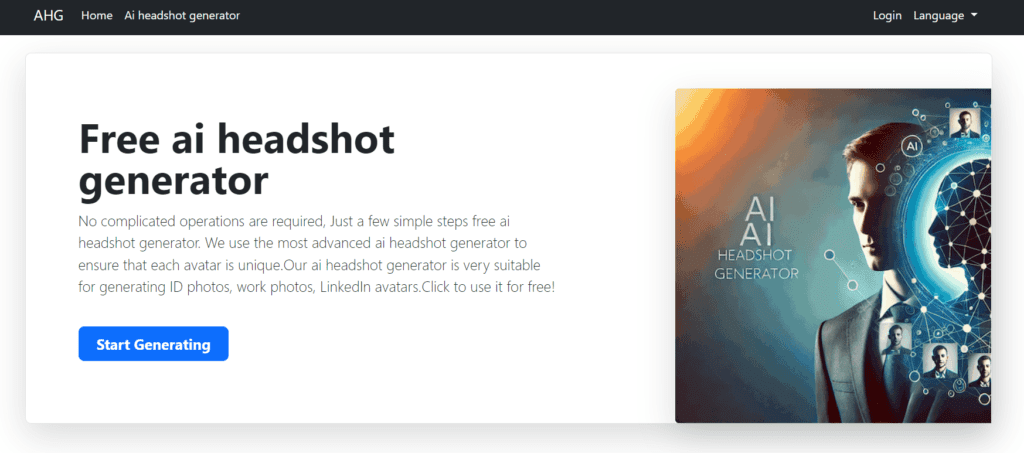 Free AI Headshot Generator