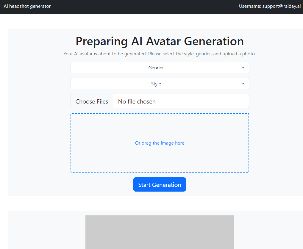 Preparing AI Avatar Generation