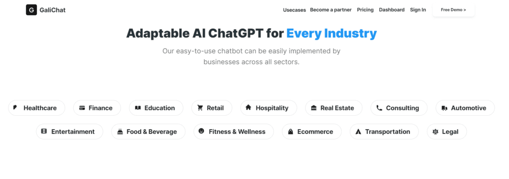 Adaptable AI ChatGPT