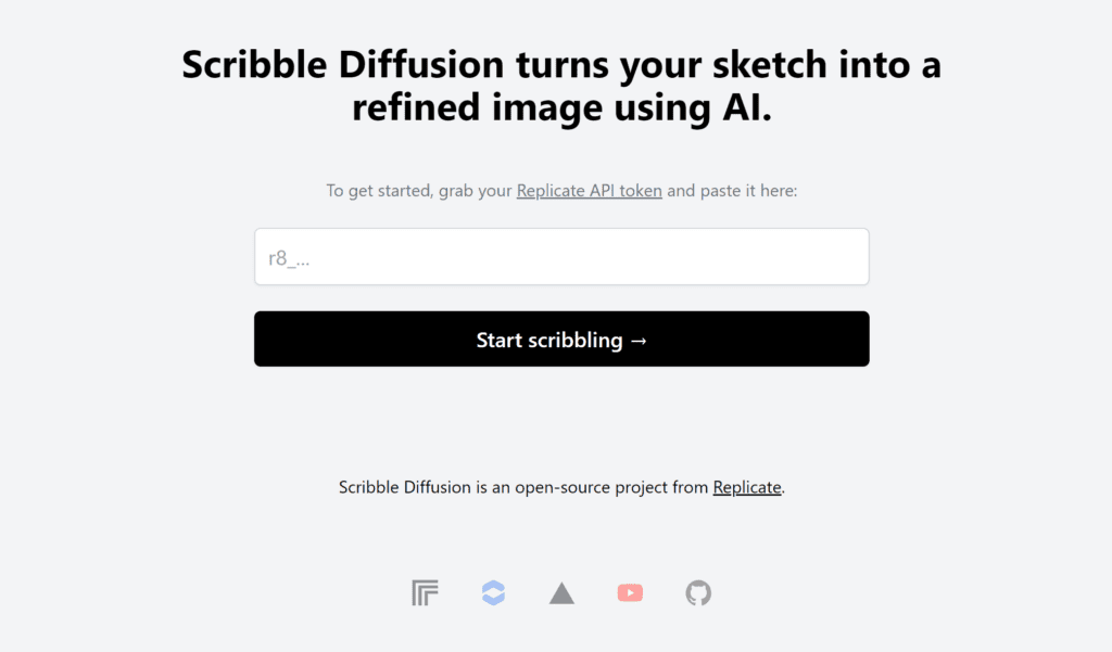 scribble diffusion get token