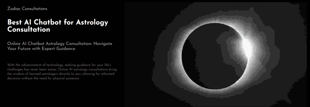 AI Chatbot for Astrology Consultation