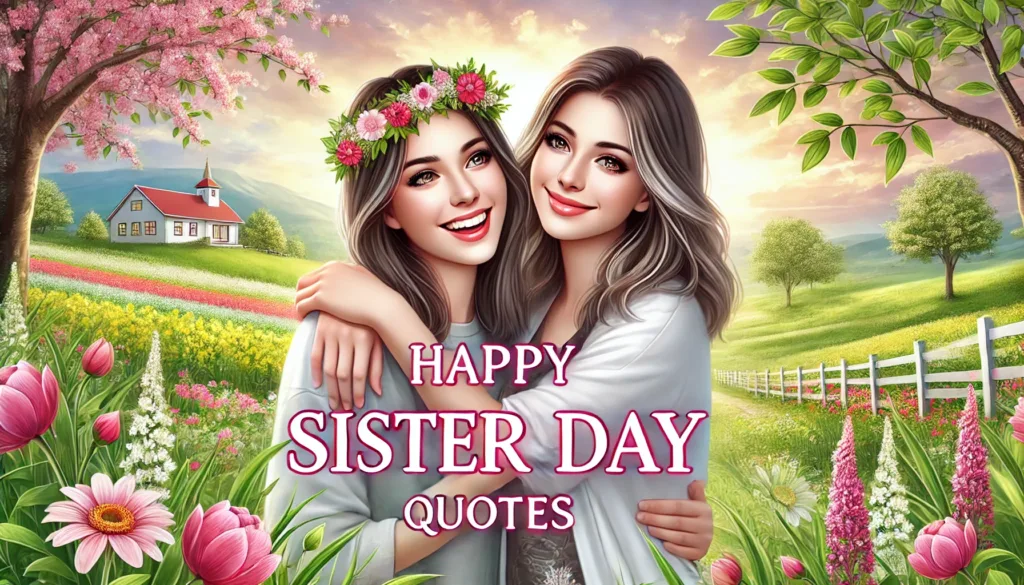 Happy sister day quotes