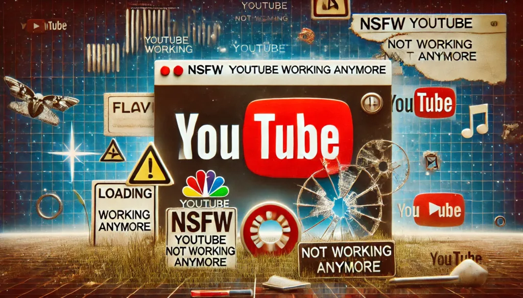 NSFW YouTube not working Anymore