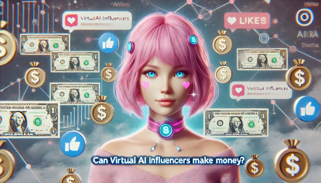 can virtual ai influencers make money