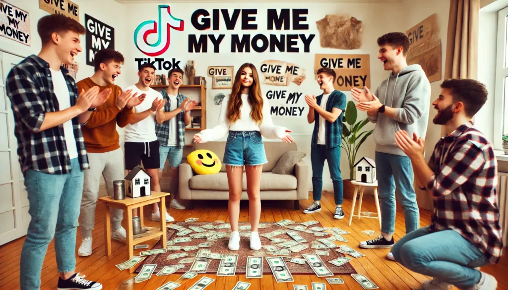 give me my money tiktok trend