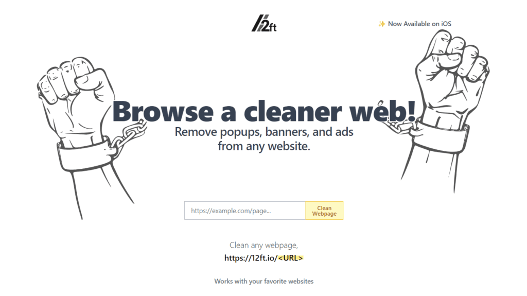 browse a cleaner web