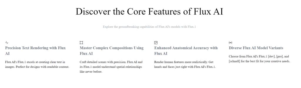 Core Features of Fluz 1