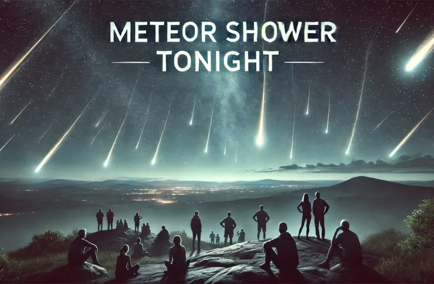 meteor shower tonight