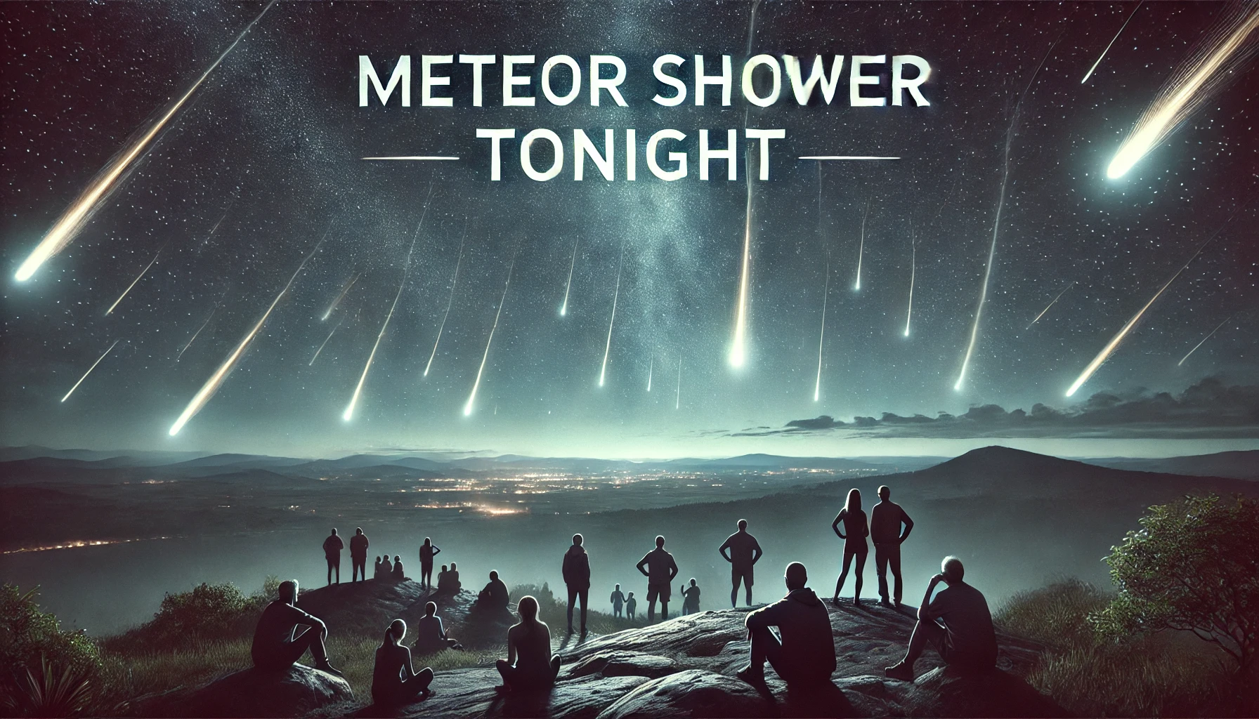 meteor shower tonight