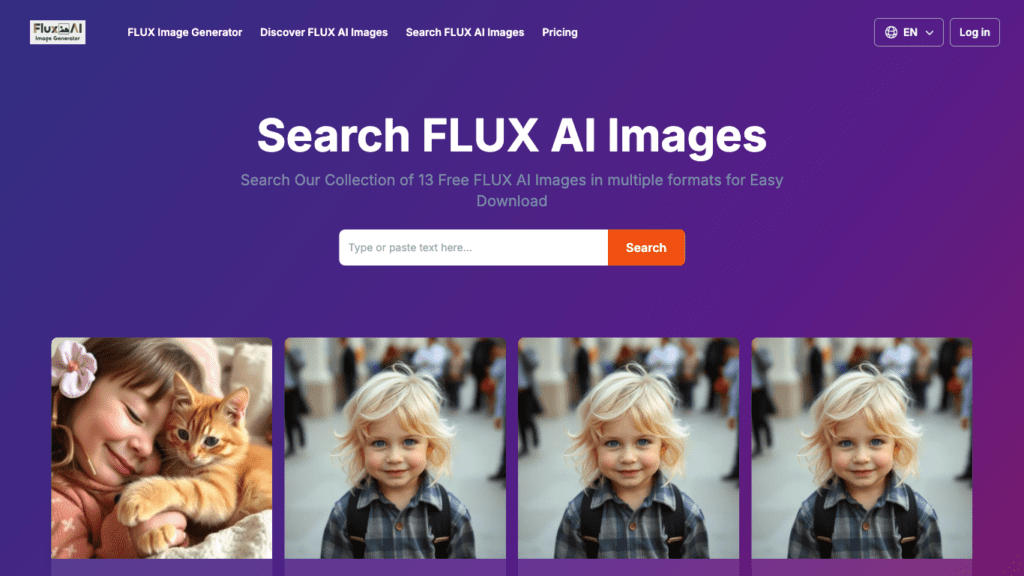 Search Flux AI Images