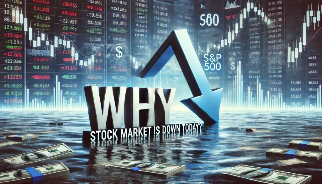 why stock market is down today