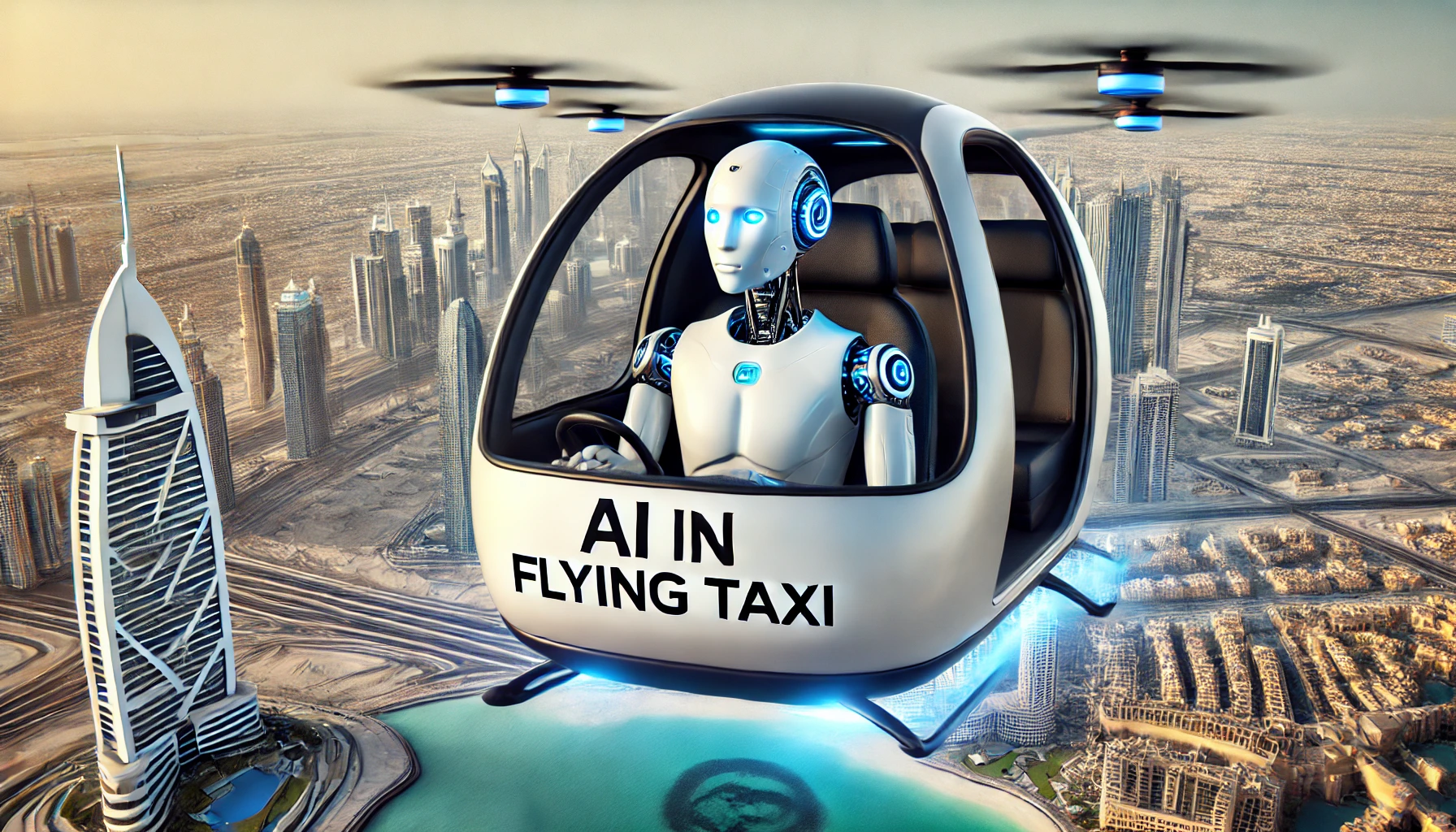 AI in Flying Taxis: when will Dubai’s Futuristic Vision be Reality ?