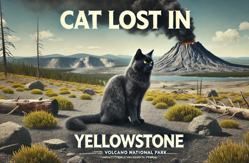 cat lost in yellowstone