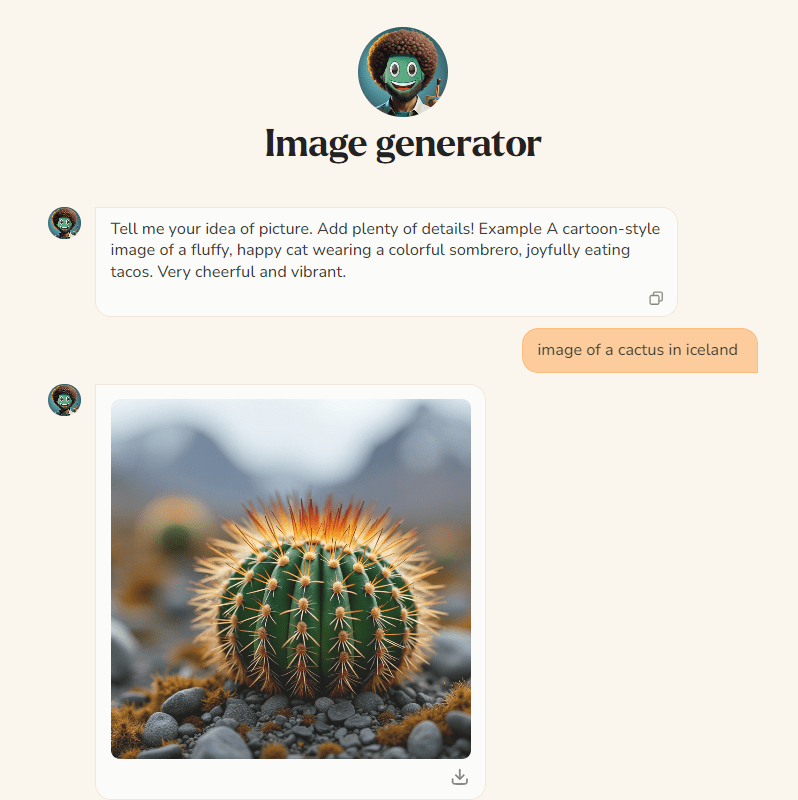 AmigoChat Image Generator