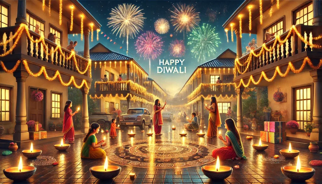 Happy Diwali AI Image