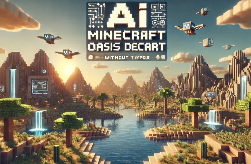 AI Minecraft Oasis Decart