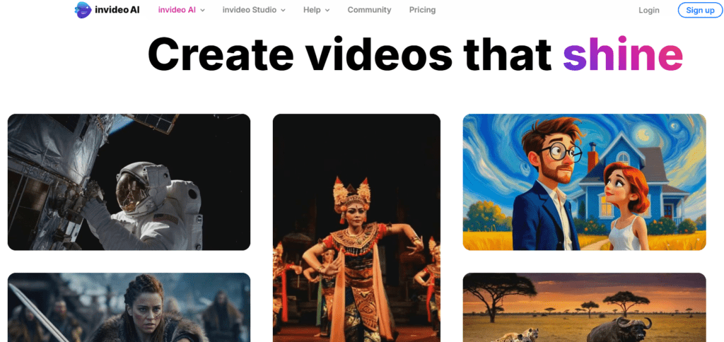 create videos that shine