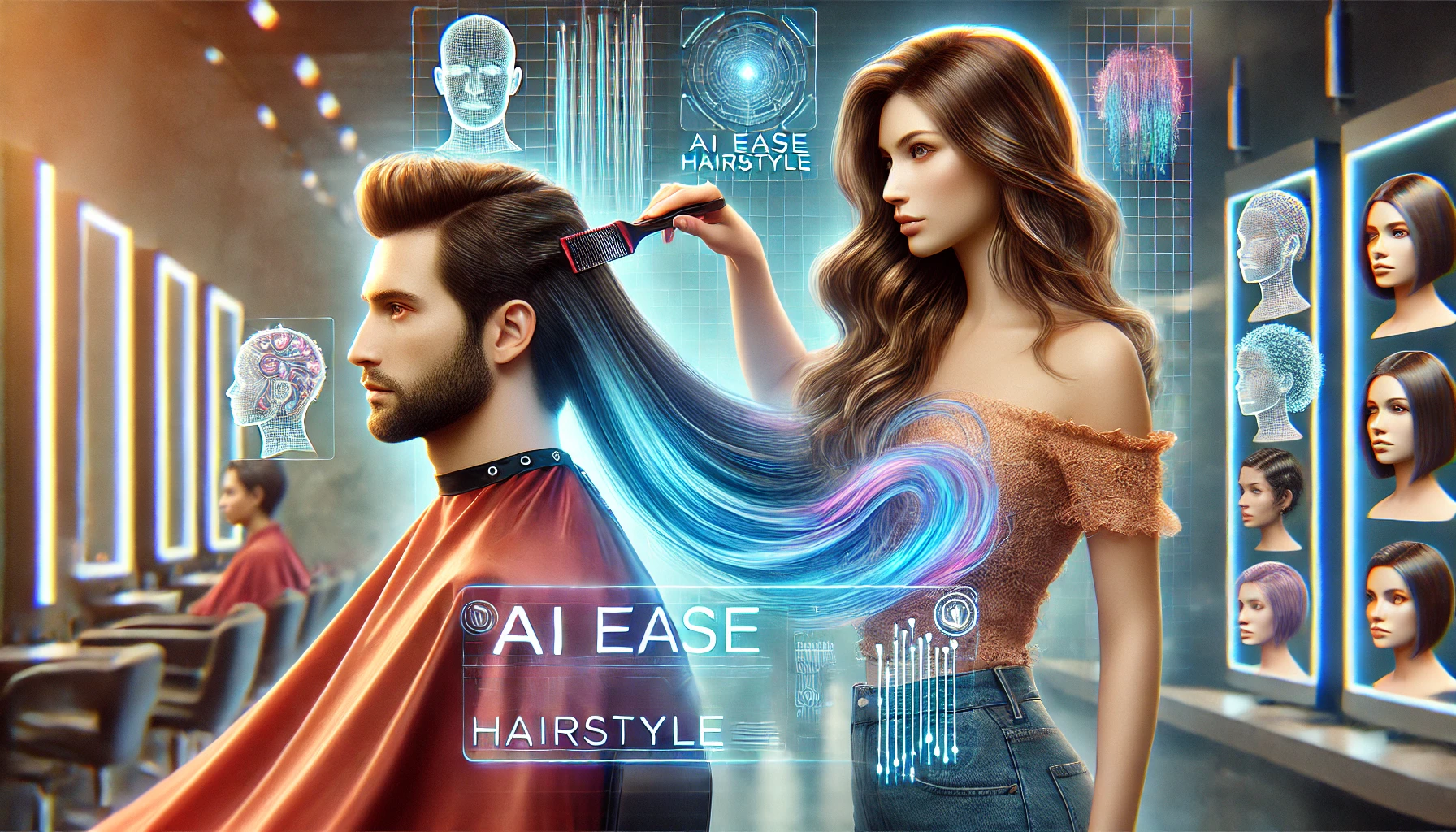 AI Ease’s Hairstyle Changer