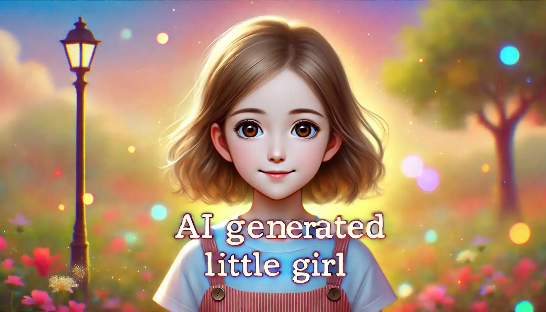 AI-Generated Little Girl Images via Artbreeder