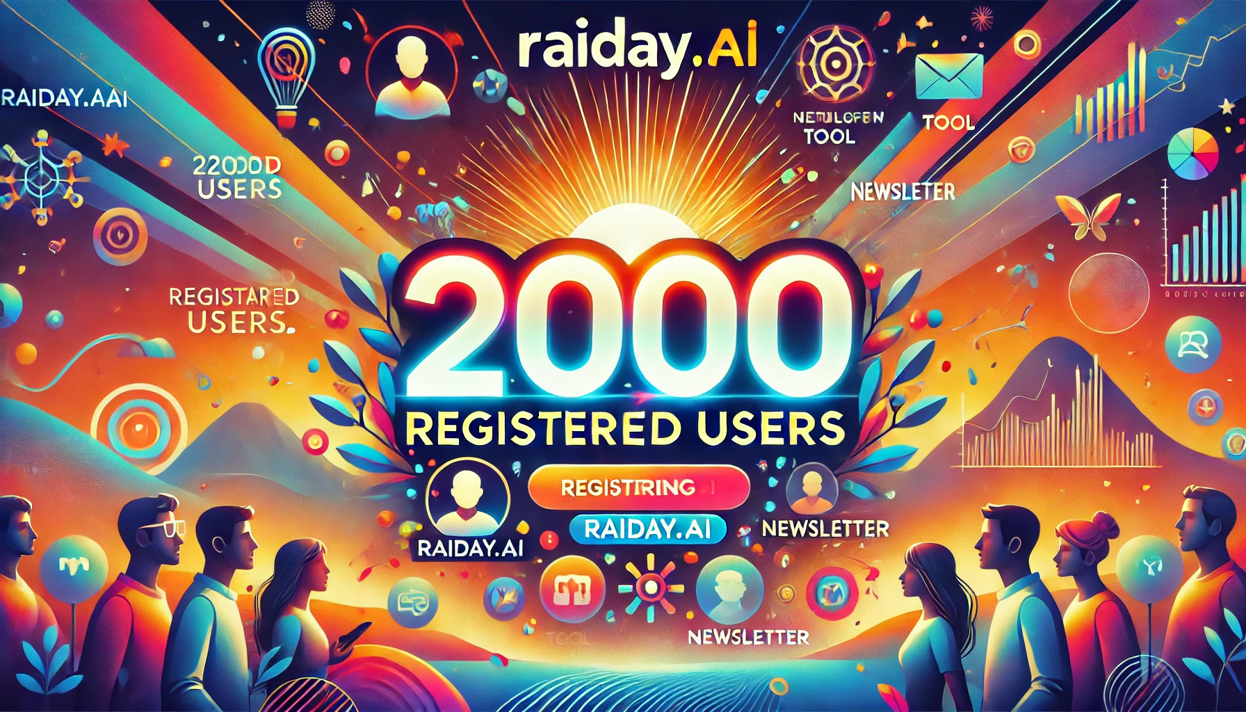 Raiday.ai Hits 2000 Registered Users Milestone in Under a Year