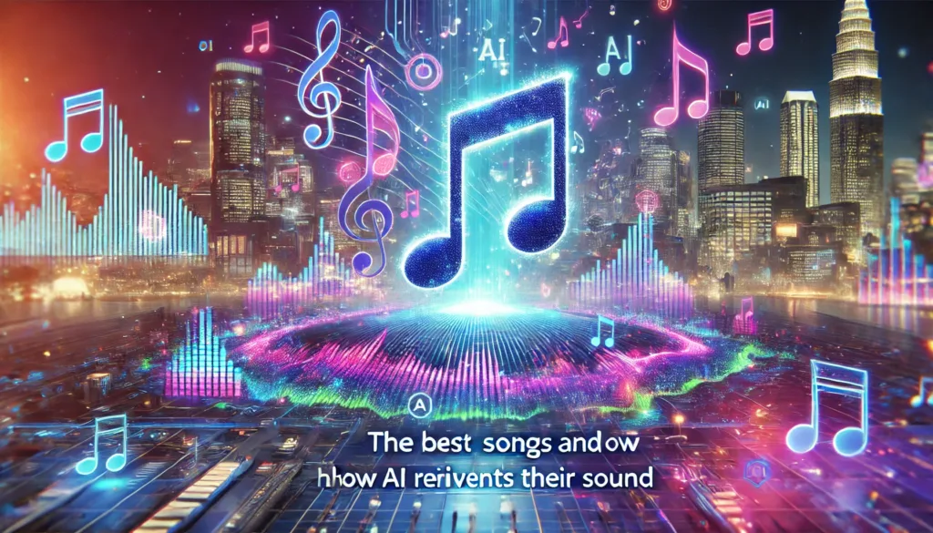 The 10 best songs and how AI Reinvents their sound